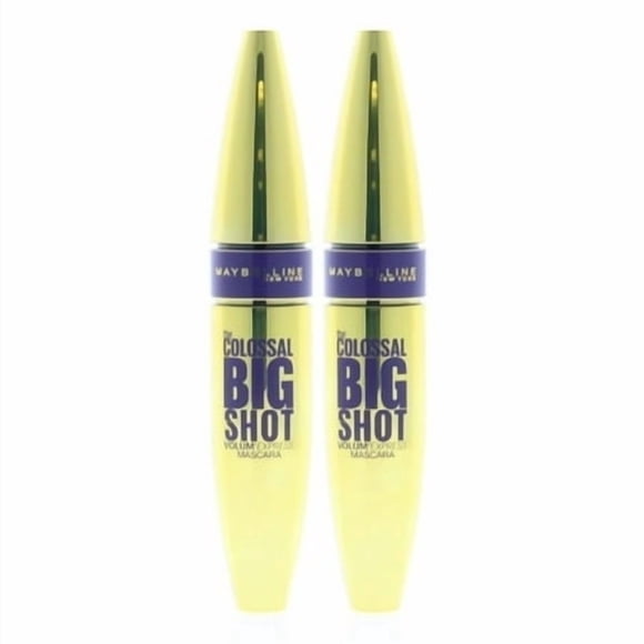 Rímel Maybelline VolumExpress The Colossal Big Shot 9.5 mL x2