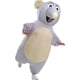 thumbnail image 2 of Disfraz Inflable Ratán Adulto Gris Ventilador Incluido, 2 of 3