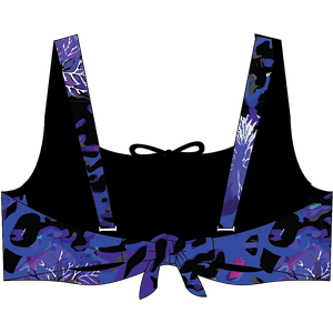 Samia - Bikini Copa C-D Blanda Estampado Azul 50