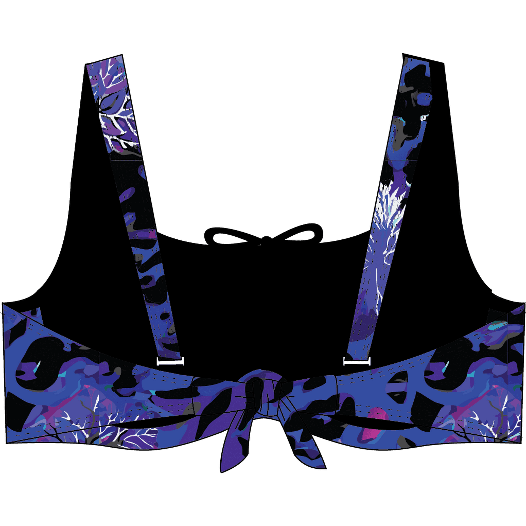 Samia - Bikini Copa C-d Blanda Estampado Azul 48