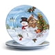 thumbnail image 1 of Set 3 Platos Decorativos Navidad Melamina Navideños 33cm, 1 of 9
