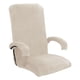 thumbnail image 1 of Funda Giratoria Para Silla De Ordenador Con Superficie De Terciopelo, Funda Para Silla De Ordenador, Color Beige, 1 of 5
