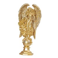 Bothyi - Resina Angel Wing Figuras Estatua Escultura Artesanía Dormitorio Decoración Accesorios Dorado
