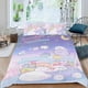 thumbnail image 2 of Sumikko Gurashi Conjunto de sábanas temático, trío de piezas, cómodo y amigable con la piel, diseño único, regalo de decoración para el hogar para familiares, amigos y fans,173cm *218cm, 2 of 6