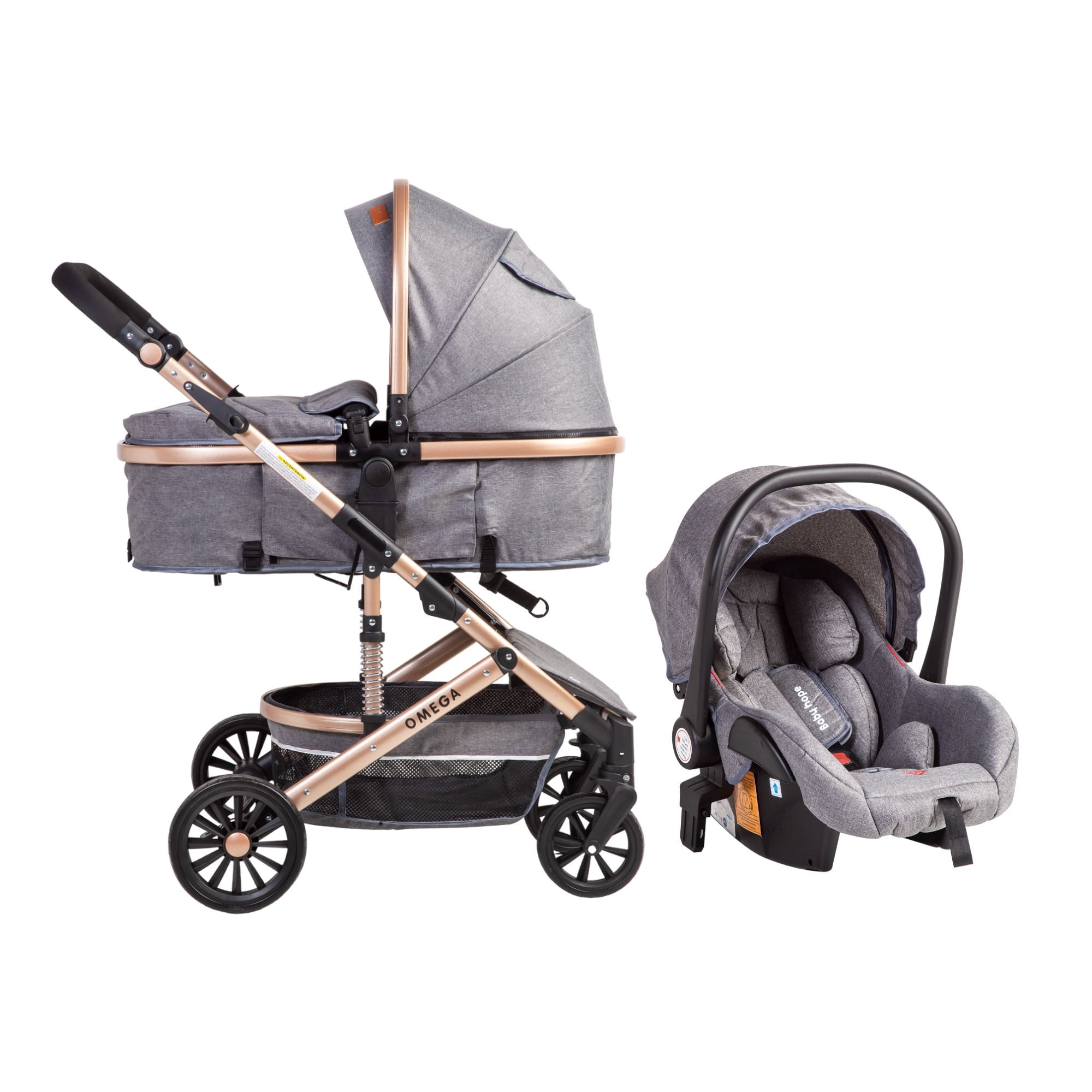 Voyage - Coche Trvel System Omega De 3 En1 Gris