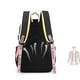 thumbnail image 2 of MINISO Kuromi Students Schoolbag Junior High School Female Large-capacity Casual Backpack Primary School Backpack, 2 of 3