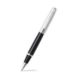 Roller Sheaffer Serie 300 Punta M Tinta Negra Negro / Cromo