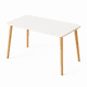 thumbnail image 1 of Escritorio Nórdico Moderno – Compacto, Estable y Perfecto para Estudio, 1 of 7