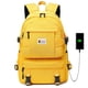 thumbnail image 1 of Fengdong fashion yellow backpack children school bags for girls waterproof oxford large school backpack for teenagers schoolbag, 1 of 3