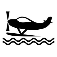 Rienda Libre Graphics - Decomural Seaplane Airplane Ws-18748