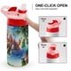 thumbnail image 4 of Moana: PrincesaBotella de Agua con Tapa Pop Top de Un Toque, Acero Inoxidable, a Prueba de Fugas, para Deportes, Botella Infantil rosa 12 oz, 4 of 6