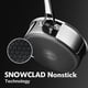 thumbnail image 5 of Sartén SNOWCLAD antiadherente con tapa de acero inoxidable de 5 litros y 30 cm, 5 of 6