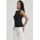 thumbnail image 3 of Polera Mujer Con Bote Textura Negro, 3 of 8