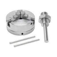 Ioensy - Portabrocas De 3 Mordazas Con Biela M12X1Mm Compacto Para Accesorios De Mini Torno