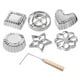 thumbnail image 2 of Molde Para Hacer Rosetas De Hierro Con Asa, Moldes Para Gofres, Timbal, Juego De 6 Uds., 2 of 3