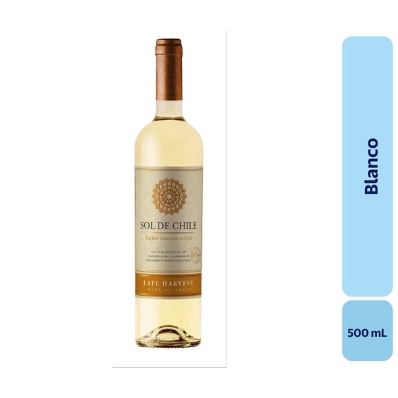 Vino Blanco Botella, 500 mL