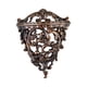 thumbnail image 5 of Estante Flotante De Pared Retro, Resina Decorativa Para Pasillo, Sala De Estar, Hogar, Bronce S, 5 of 5