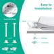 thumbnail image 5 of Asiento de inodoro PUKANIUM alargado 47x36 cm blanco con cierre suave, 5 of 7