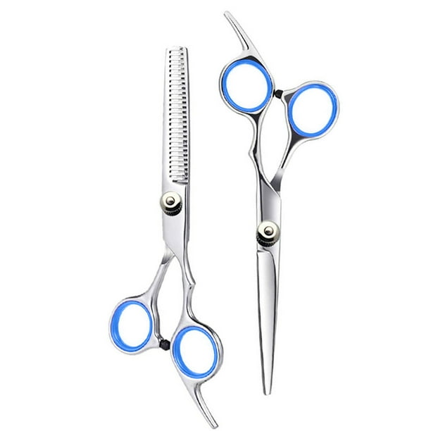 Tijeras para cortar el cabello - Tijeras de corte de cabello - Atractivas tijeras para cabello con hoja de afeitar de 6.0 pulgadas - Tijeras para cabello para mujeres y hombres