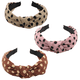 thumbnail image 1 of Diademas anudadas para mujeres y niñas, banda para el cabello de moda de plástico envuelta en tela, banda para la cabeza para mujer, 1 of 5