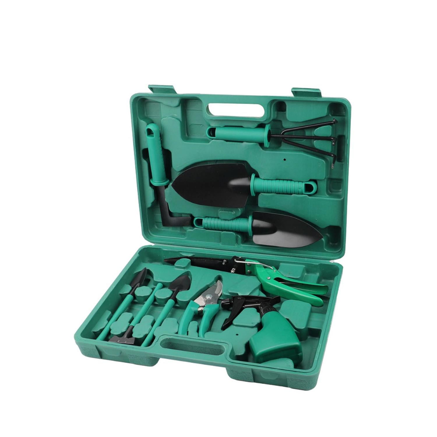 Clickdescuento - Kit Juego De Herramientas Para Jardin 10 Piezas Verde
