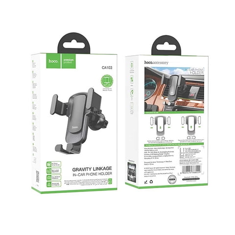 Soporte Celular Rejilla Auto Resistente Hoco Ajustable Ca103