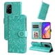 thumbnail image 1 of Funda tipo cartera FOXDOCK para OPPO A95 5G , diseño girasol en relieve, cuero PU, cierre magnético, soporte y tarjetero, 1 of 5