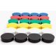 thumbnail image 1 of Imanes para nevera Bullseye Office 2,5 cm colores surtidos – Pack de 24, 1 of 9