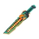 thumbnail image 5 of Sable De Luz De Juguete Con Forma De Dinosaurio Electrónico Para Juego De Rol De Halloween Verde, 5 of 5
