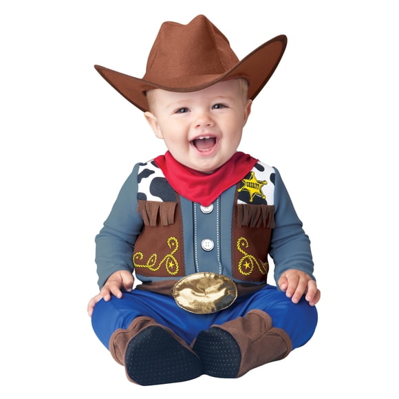 Disfraz de Wee Wrangler para bebés/niños pequeños, talla X-Small (0-6)