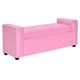 thumbnail image 2 of Banqueta Baul Lawin 2c Felpa 30 Rosado, 2 of 5