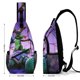 thumbnail image 2 of Conejo Jack Riñonera Bandolera con Estampado Integral para Hombres y Mujeres, Bolso Cruzado Gráfico de Tendencia, Mochila de Hombro Streetwear para Ciclismo y Deportes, Riñonera Versátil Casual, 2 of 6