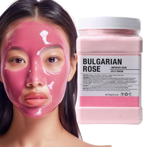 Máscara de Gelatina de Colágeno ELVENSTARS Rosa para Facial y Vaginal