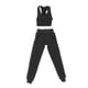 thumbnail image 4 of 2 Uds. Chaleco Y Pantalones De Figura De Mujer A Escala 1/12 Para Accesorios De Figuras De Acción De 6 Pulgadas Negro, 4 of 5