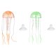thumbnail image 1 of Decoración de Acuario Uxcell Medusa, Decoraciones para Peceras Medusa Falsa Brillante de Acuario, Adornos de Silicona de Medusa Falsa, (Verde/Naranja, S, 2 Piezas), Destinado para Decoración de Tanque, 1 of 7