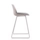 thumbnail image 2 of Taburete alto modelo Lian Gris, asiento Tapizado gris, 2 of 2