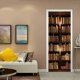 thumbnail image 1 of Adhesivo decorativo COLORSPRING 3D para puerta con estantería de libros 77 x 30 cm, 1 of 8