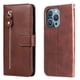 thumbnail image 4 of Funda con Cremallera para iPhone 11 PRO MAX, Carcasa Cartera de Cuero PU con Soporte y Tarjetero, 4 of 5