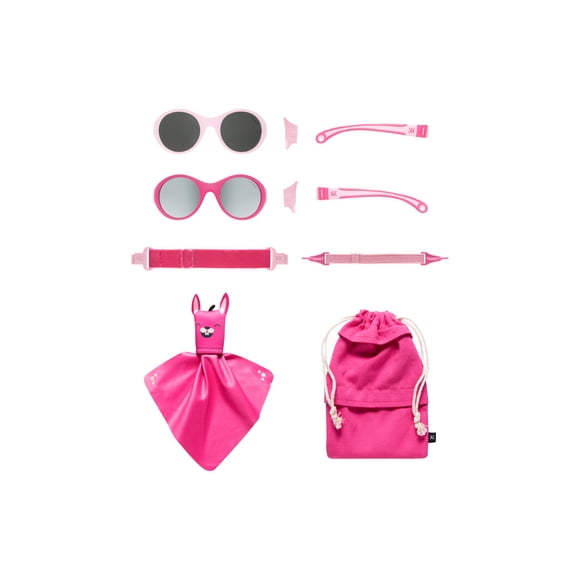 Lentes de Sol para Bebés - Click & Change - (0-2 años) Rosado