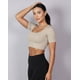 thumbnail image 3 of Top Camiseta Deportiva Mujer Manga Corta Acanalado, 3 of 4