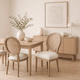 thumbnail image 3 of Silla de Comedor Madera Acolchada Luis XV, 3 of 7
