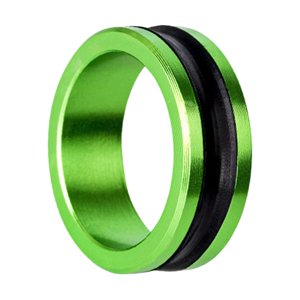 Ioensy - Anillo De Metal Para Línea De Pesca, Tirador De Línea De Pesca, Protector De Línea, 1 Pieza, Verde