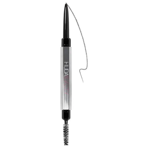 Lápiz de cejas HUDA BEAUTY #BombBrows Microshade Light Brown #4