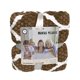thumbnail image 1 of frazada polar con plush texturizada tamaño 1.5 160*210 CAFÉ, 1 of 1