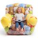 thumbnail image 1 of Sillón Puff NTYNTY 96x95 cm PVC Transparente Impermeable, 1 of 8