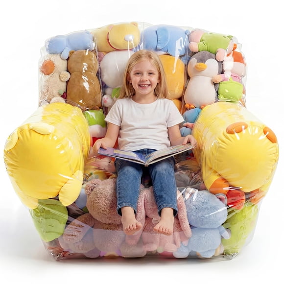 Sillón Puff NTYNTY 96x95 cm PVC Transparente Impermeable