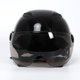 thumbnail image 4 of Casco de seguridad para coche, scooter, bicicleta, con motor eléctrico, abierto, media gorra de béisbol, anti-UV, color negro, 4 of 5