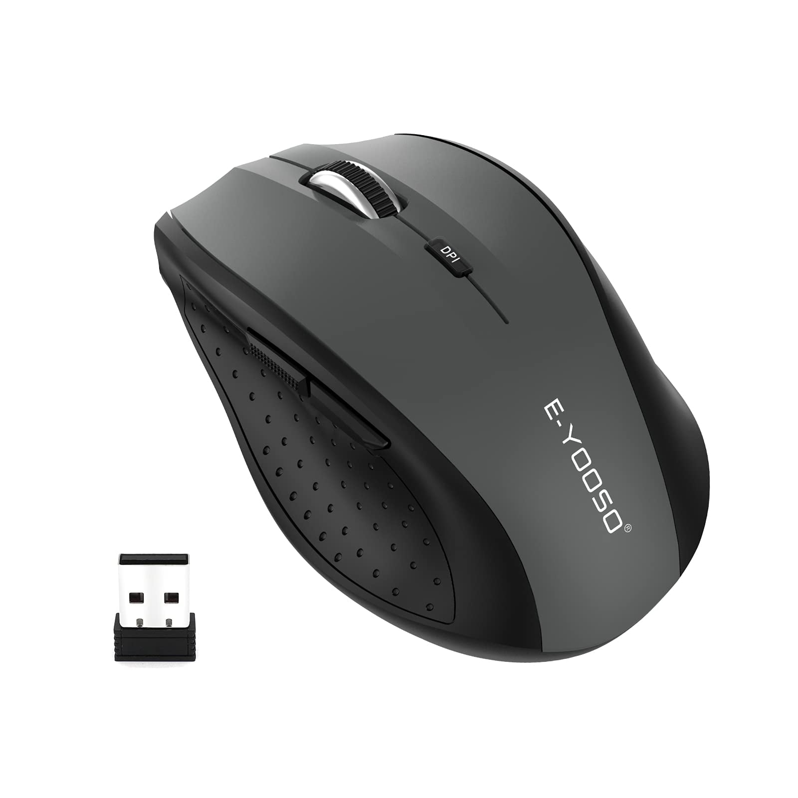 Eyooso - Ratón Inalámbrico E-yooso Con Batería De 18 Meses Y 4800 Dpi Para Portátil