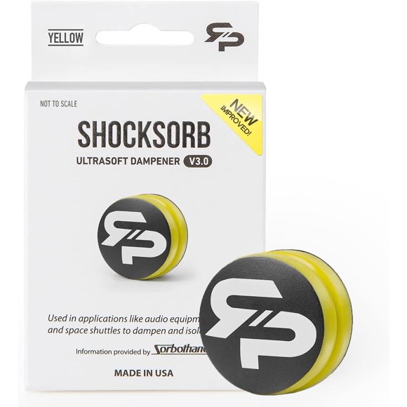 Amortiguador de Vibraciones para Raqueta de Tenis Road to Pro ShockSorb V3 Amarillo