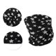 thumbnail image 5 of Unique Bargains 1 Pc Cuello Gaiter Suave Estrellas Cubierta Facial Negro Blanco, 5 of 6